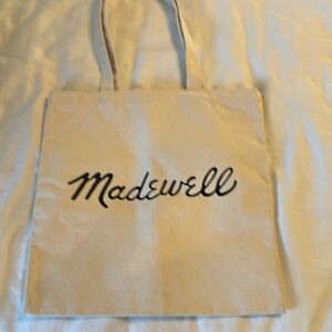 Madewell Beige Canvas Tote